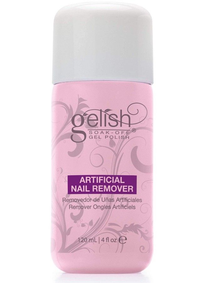 Lish Soak Off Gel Nail Polish Remover & Cleanser Bottles 120Ml (4 Fl Oz)