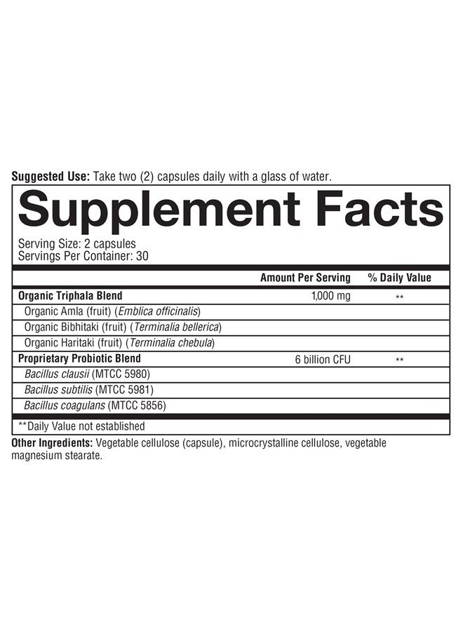 Spore Probiotic 60 Vegetarian Capsules