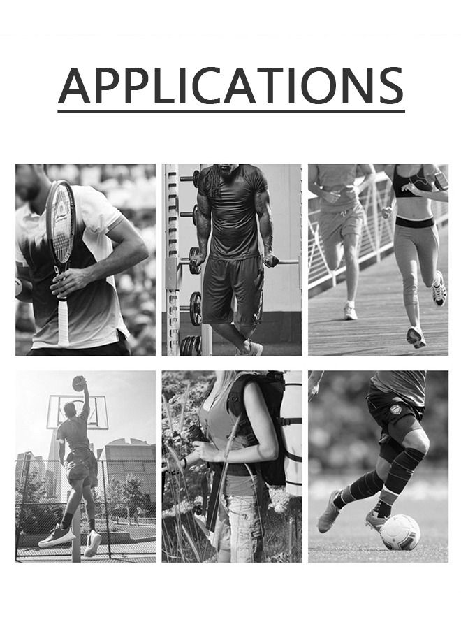 Leg Guards Wraps, Leg Compression Sleeves Knee Braces for Working Out and Injury Prevention, Protection Shin Guards for Basketball Football Running Trainning