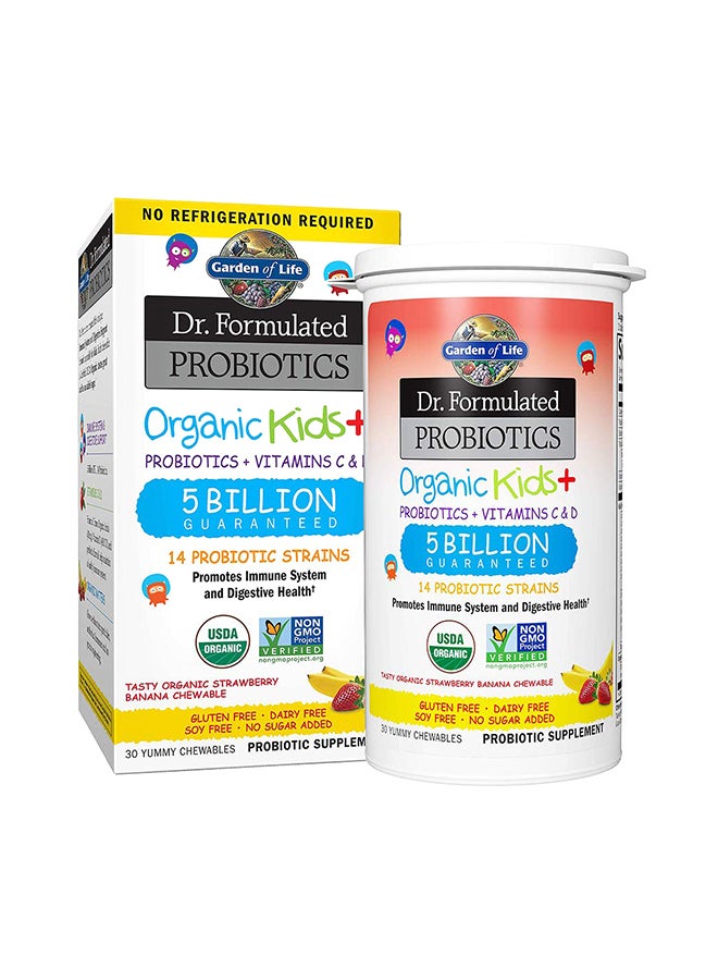 Dr. Formulated Probiotics Organic Kids Watermelon-Acidophilus and Probiotic