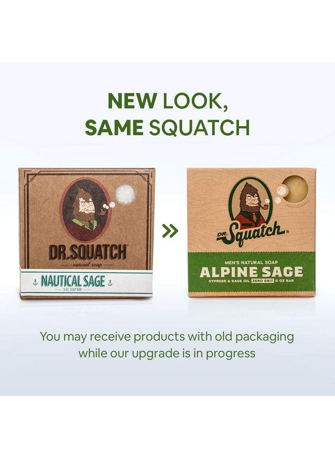 All Natural Bar Soap For Men With Zero Grit Alpine Sage