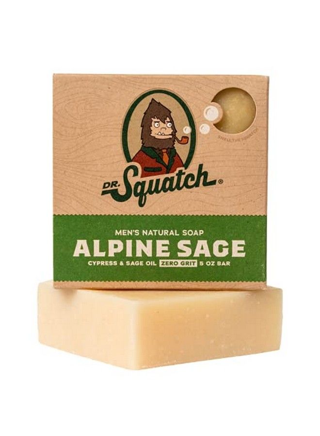 All Natural Bar Soap For Men With Zero Grit Alpine Sage