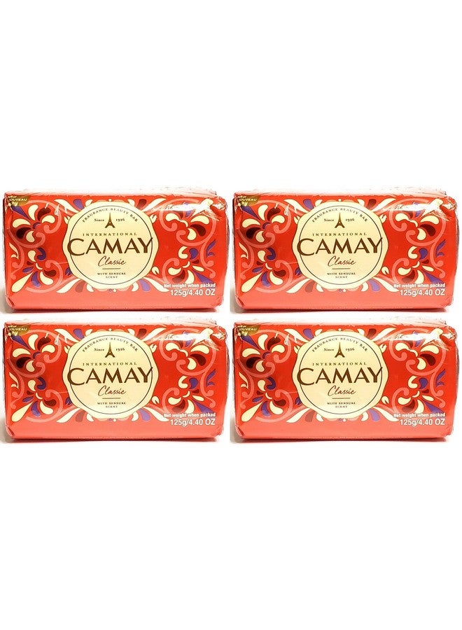 International Classic Bar Soap With Sensual Scent 125 G4.5 Oz 3 Count (Pack Of 4) 12 Bars Total