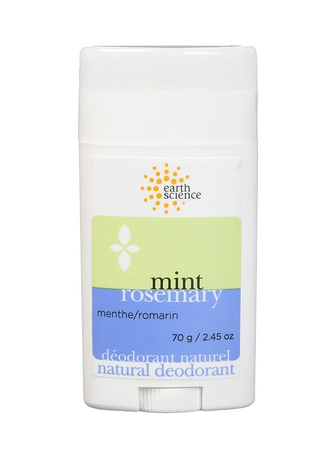 Natural Rosemary Mint Deodorant With Antibacterial Plant Extracts
