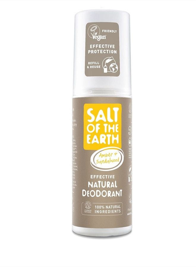 SALT OF THE EARTH Amber & Sandalwood Spray, 100 ML