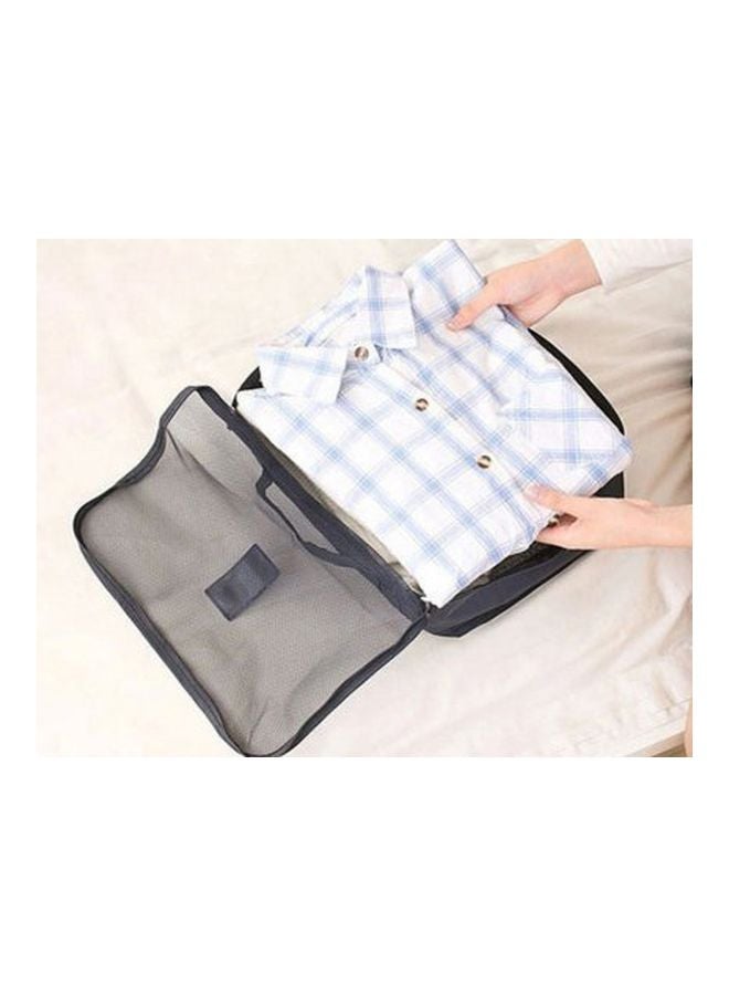 6-Piece Travel Organizer Cubes Grey