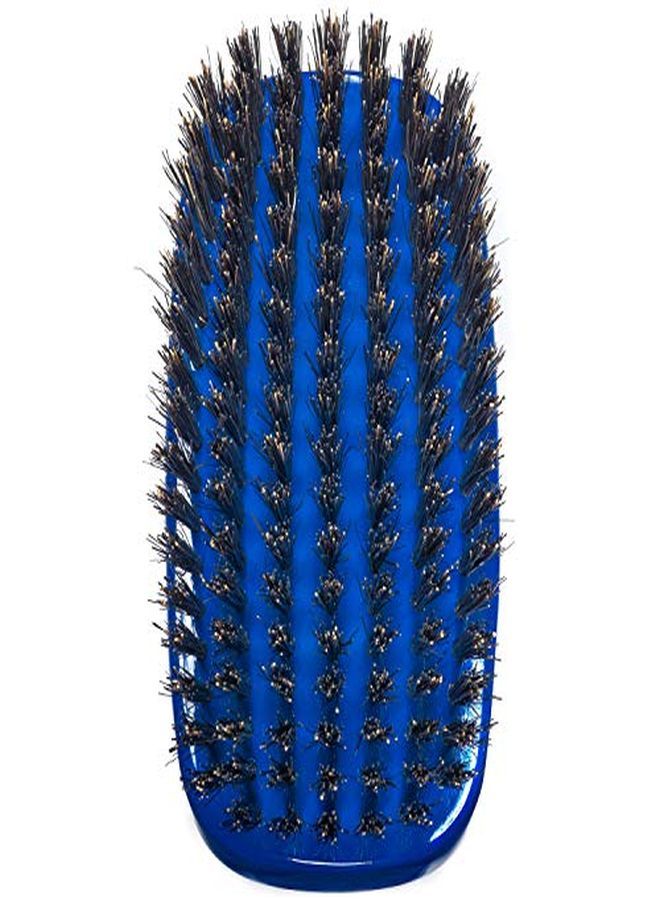 Sh 1890 100% Boar Bristles Firm Medium Military Hair Brush For Men With Great Pull Great For Connections And Wolfing For 360 Waves