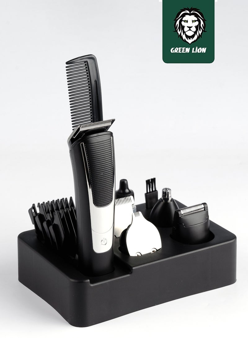 5 in 1 Grooming Set 600mAh / Hair Trimmer / Nose Trimmer / Comb / Shaving - Black