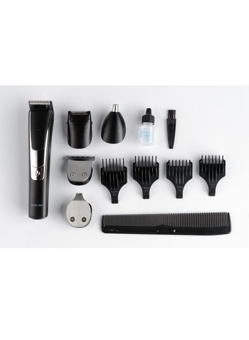 5 in 1 Grooming Set 600mAh / Hair Trimmer / Nose Trimmer / Comb / Shaving - Black