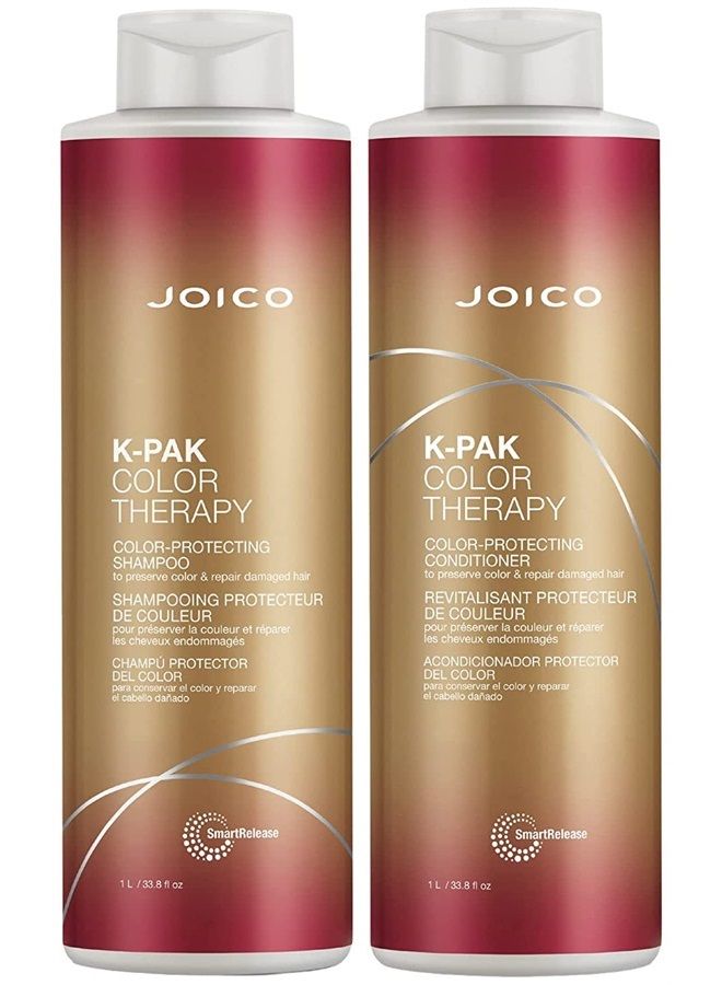 K-pak color therapy shampoo & conditioner duo, 2 Count