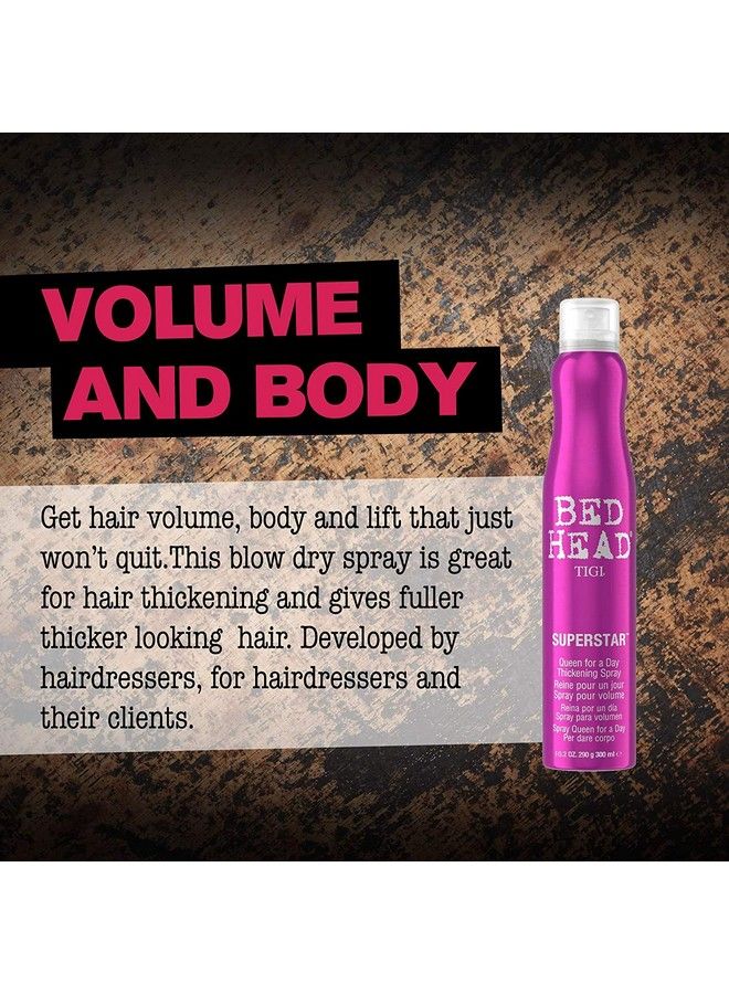 Bed Head Superstar Queen For A Day Thickening Spray 10.2 Ounce