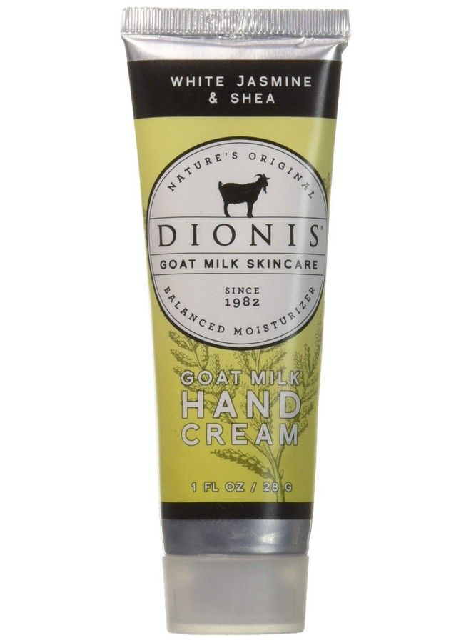 Goat Milk Skincare White Jasmine And Shea Scented Hand Cream (1 Oz) Made In The Usa Crueltyfree And Parabenfree