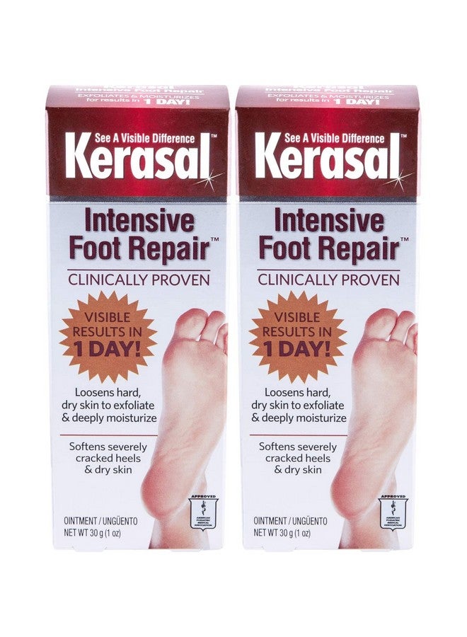 Exfoliating Moisturizing Foot Ointment 1 Oz 2 Pk