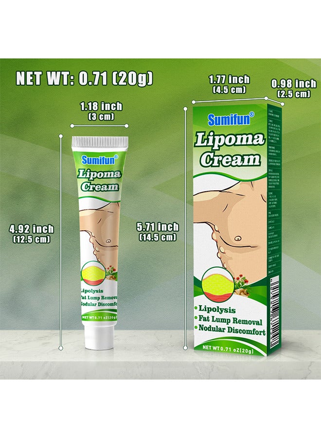 Lipoma Cream, GooLiving AntiHump Lymphcare Ginger Ointment, Underarm And Neck Lymphatic Care Cream, Lymphatic Drainage Cream, Anti-Cellulite Remover Cream