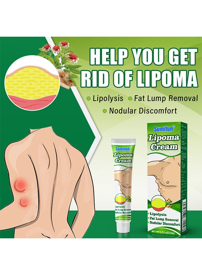 Lipoma Cream, GooLiving AntiHump Lymphcare Ginger Ointment, Underarm And Neck Lymphatic Care Cream, Lymphatic Drainage Cream, Anti-Cellulite Remover Cream