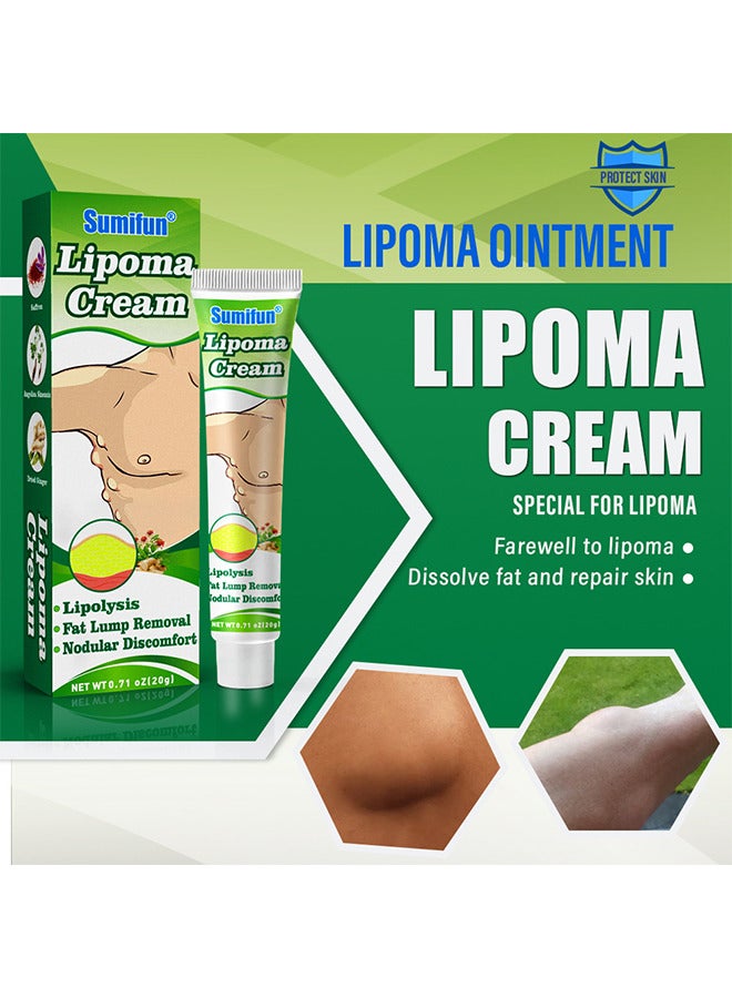 Lipoma Cream, GooLiving AntiHump Lymphcare Ginger Ointment, Underarm And Neck Lymphatic Care Cream, Lymphatic Drainage Cream, Anti-Cellulite Remover Cream