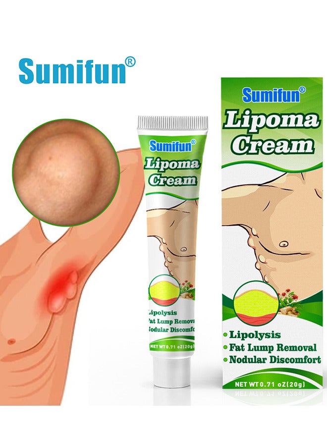 Lipoma Cream, GooLiving AntiHump Lymphcare Ginger Ointment, Underarm And Neck Lymphatic Care Cream, Lymphatic Drainage Cream, Anti-Cellulite Remover Cream