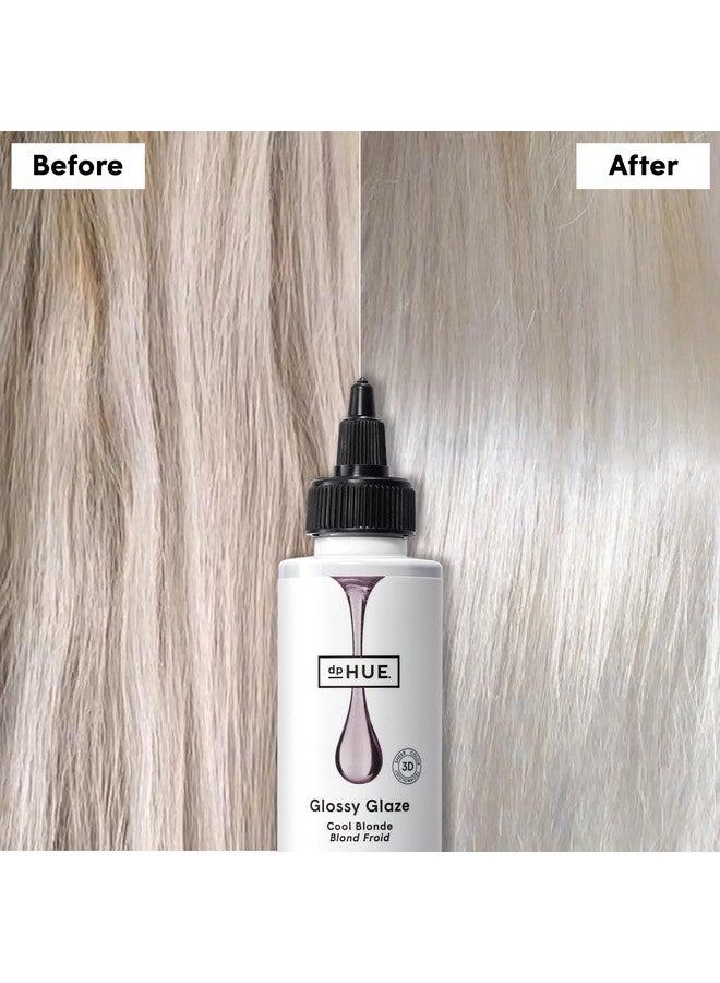 Glossy Glaze Cool Blonde 4 Fl Oz Inshower Conditioning Glaze For Luminous Shine & Sheer Color Paraben Sls & Sles Sulfate Free Leaping Bunny Certified