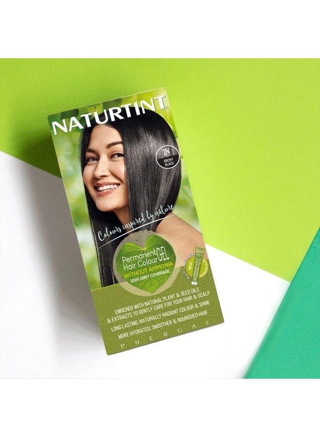 Permanent Hair Color - 1N Ebony Black 1 Box