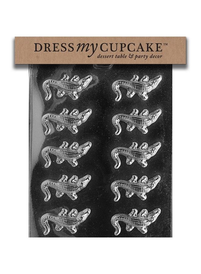 Chocolate Candy Mold Small Alligators