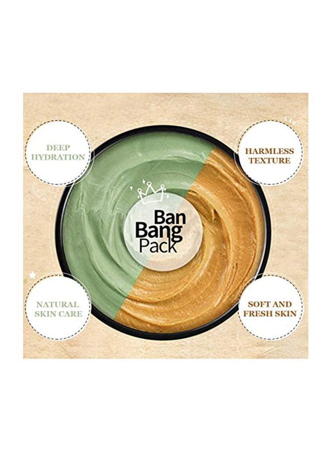 Ban Bang Mud Film Mask Green/Beige 50grams