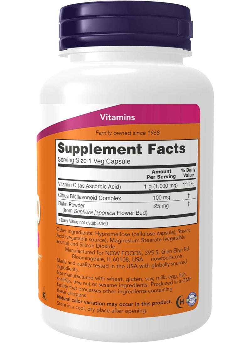 C-1000Mg Immune System Support Capsules-100'S