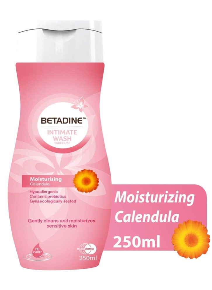 Betadine Moisturizing Calendula feminine Intimate Wash 250ml