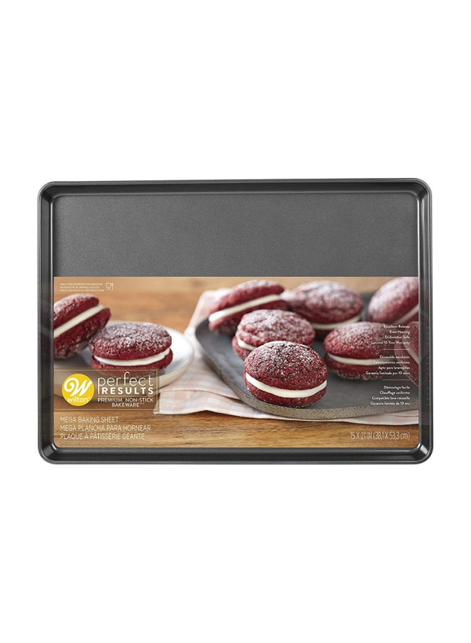 Perfect Results Mega Cookie Pan Black 21x15inch