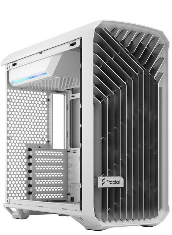 Fractal Design Torrent Compact Windowed ATX Mid Tower Case, Steel / Tempered Glass, 7 Expansion Slots, Up to 360mm Radiator Support, 3x 120mm Fan, 3x 2.5