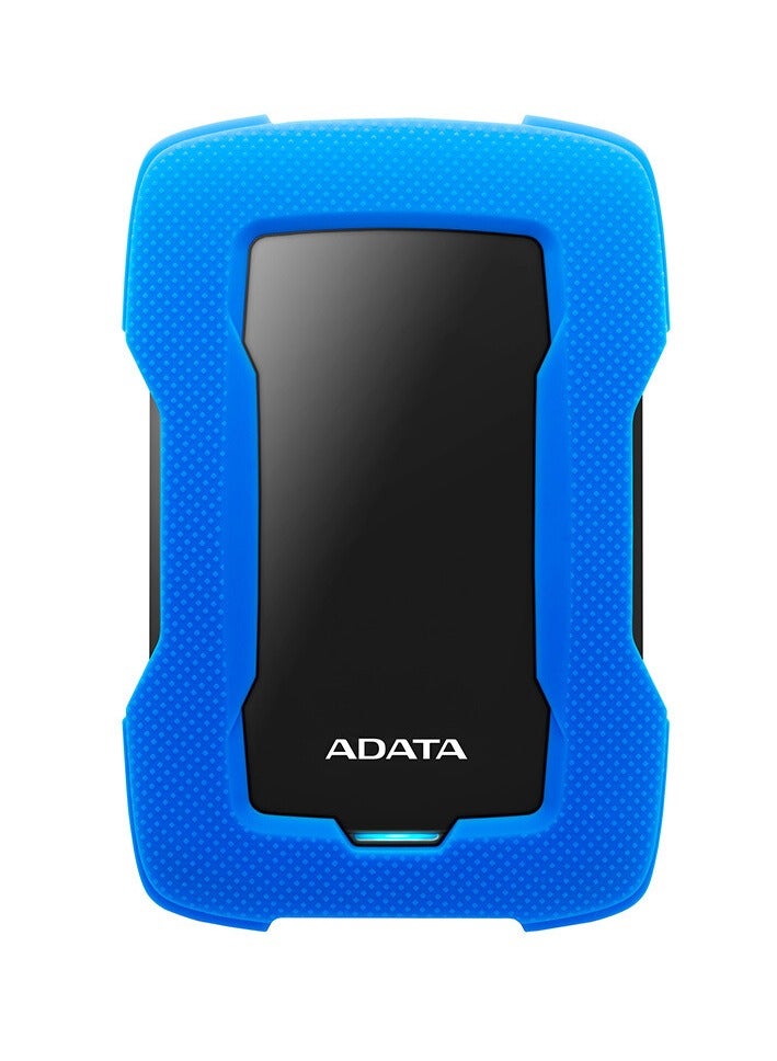 ADATA HD330 2TB USB 3.0, High-speed Shock-absorbing External Hard Drive, Extra Slim Portable Waterproof Mobile Hard Drive, (2TB Blue)