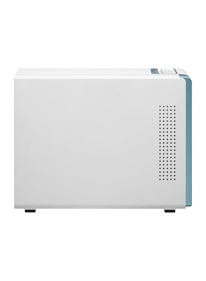 QNAP 2 Bay NAS Server, Alpine AL-314 Processor, Quad-Core 1.7 GHz, 4GB SO-DIMM DDR3 RAM, 2.5 GbE LAN (NO Hard Drive) | TS-231P3-4G