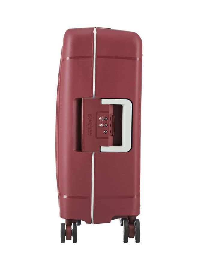 Tribus Spinner Medium Check in Luggage Trolley Red