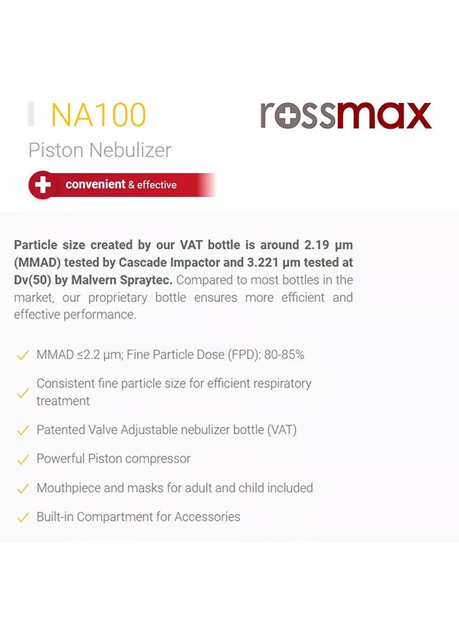 Rossmax NA100 Nebulizer  