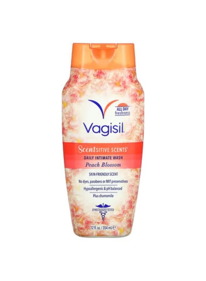 Scentsitive Scents, Daily Intimate Wash, Peach Blossom, 12 fl oz (354 ml)
