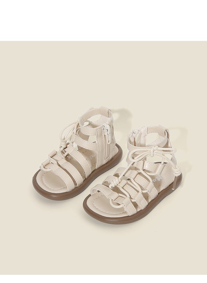 Girls' Comfortable Soft Sole Single Shoes And Sandals