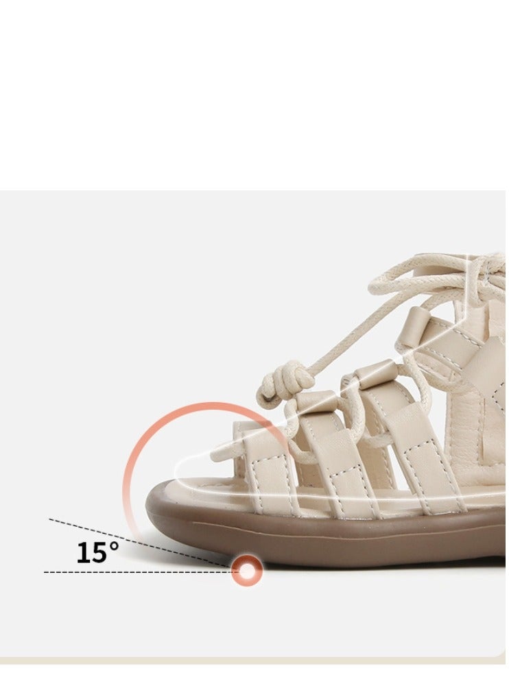 Girls' Comfortable Soft Sole Single Shoes And Sandals