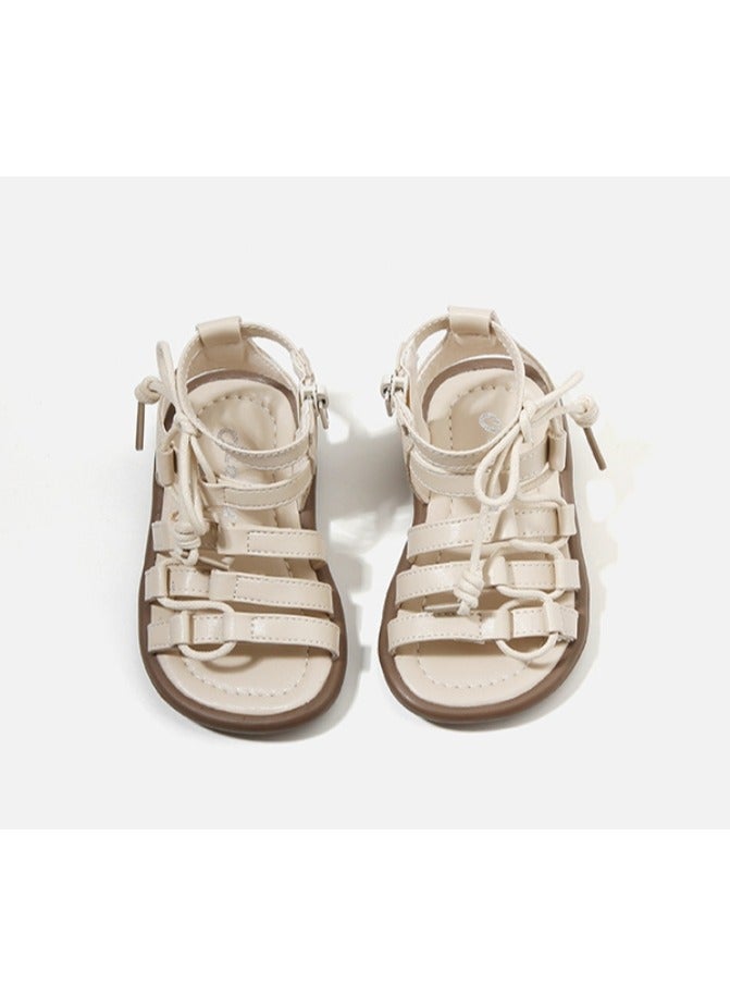 Girls' Comfortable Soft Sole Single Shoes And Sandals