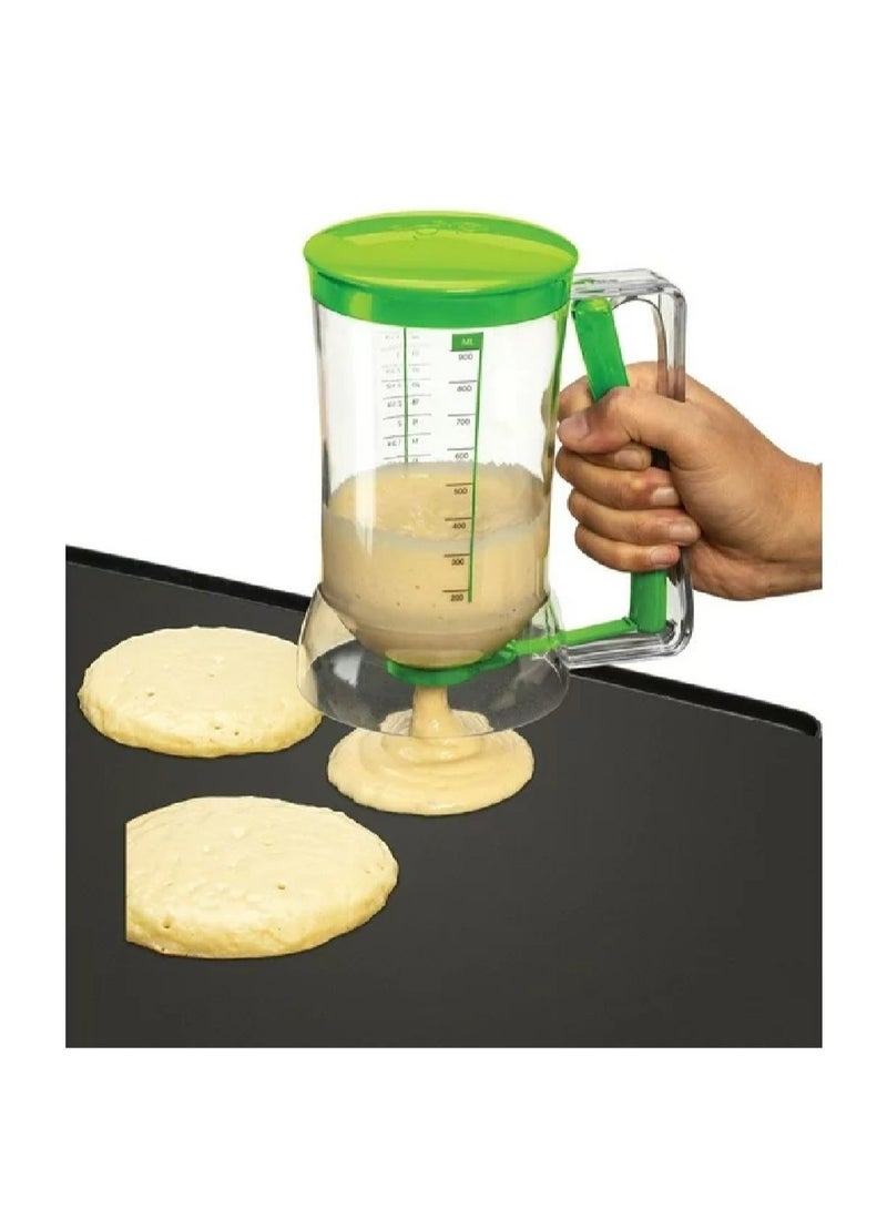 Joie Kitchen Gadget Batter Dispenser - Effortless Pancake and Cupcake Making : Pancake Maker, Cupcake Tool, Baking Accessory, Batter Pourer, Mess-Free Dispenser, Assorted, 1 Piece.