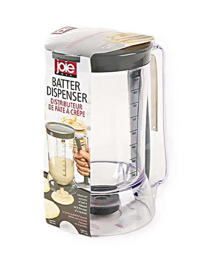 Joie Kitchen Gadget Batter Dispenser - Effortless Pancake and Cupcake Making : Pancake Maker, Cupcake Tool, Baking Accessory, Batter Pourer, Mess-Free Dispenser, Assorted, 1 Piece.