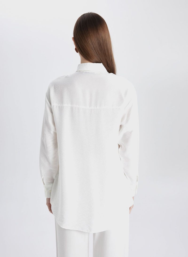 Relax Fit Long Sleeve Tunic