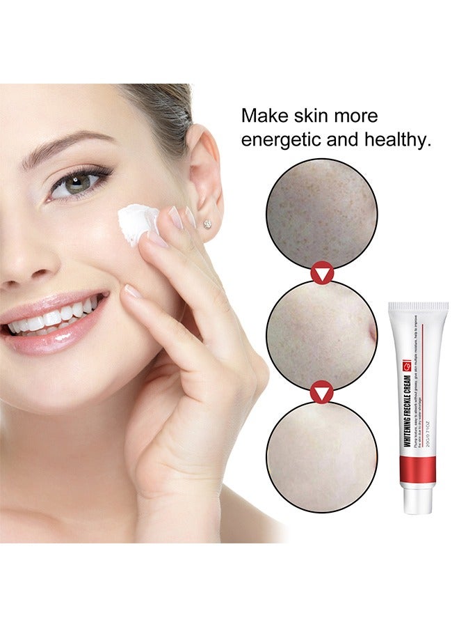 Whitening Freckle Cream,Dark Spot Corrector Remover Cream Whitening Moisturizing Brighten Complexion Improving Skin Barrier 20g