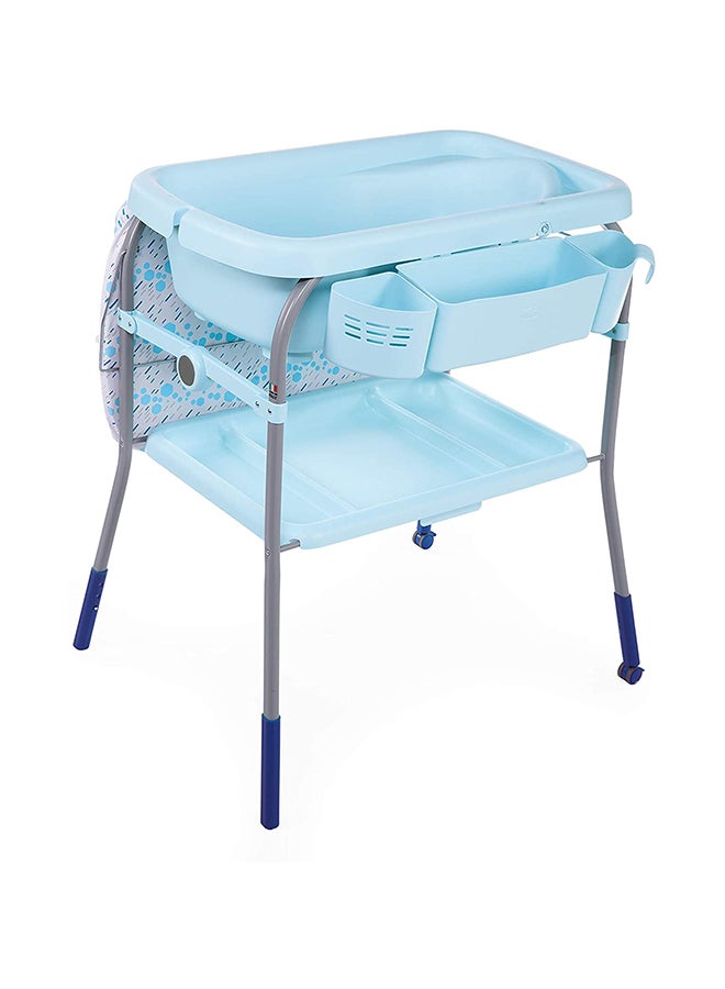 Cuddle And Bubble Comfort Baby Bath Tub 0M-12M, Dusty Green