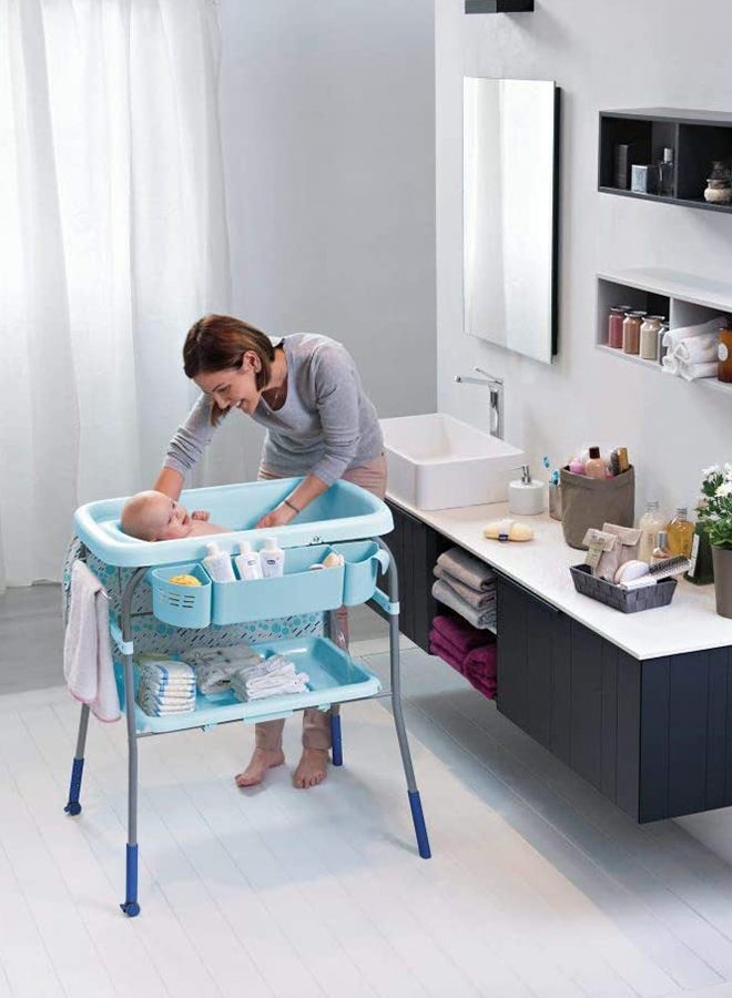 Cuddle And Bubble Comfort Baby Bath Tub 0M-12M, Dusty Green