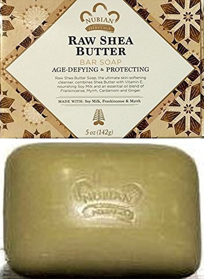 Bar Soap Raw Shea Butter 5 Oz By  3Pack