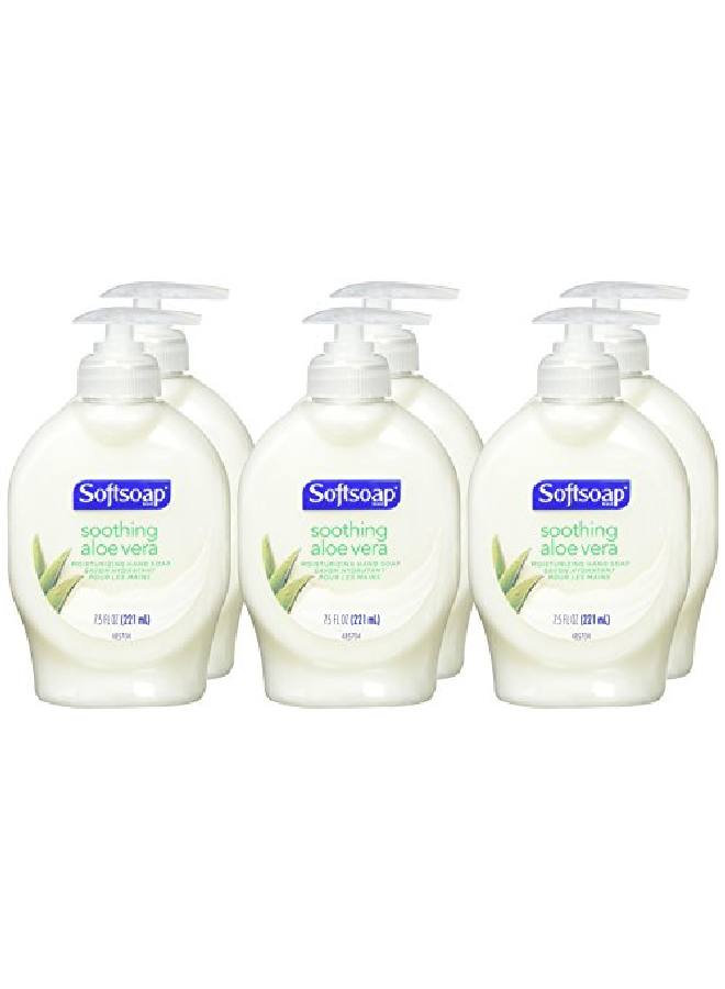 Softsoap Softsoap Moisturizing Liquid Hand Soap Soothing Aloe Vera 7.5 Oz (Pack of 6)