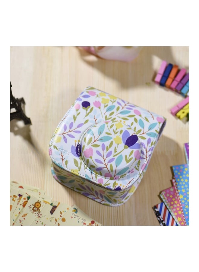 14-In-1 Protective Camera Case For Fujifilm Instax Mini 8+/8s/8 White/Green/Purple