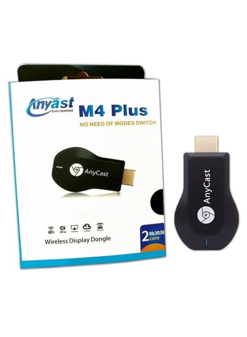 M4 Plus Wifi Hdmi Dongle & Wireless Display for TV, Laptop, Desktop, Tablet, All Smartphone