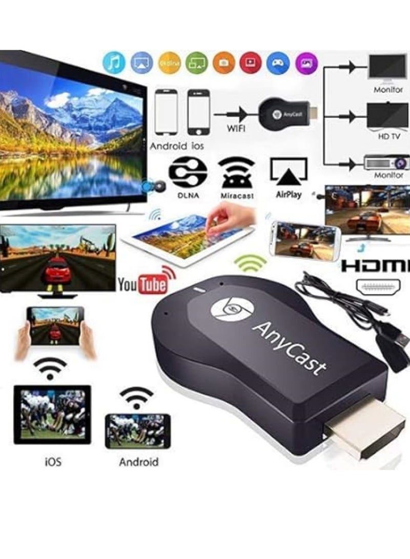 M4 Plus Wifi Hdmi Dongle & Wireless Display for TV, Laptop, Desktop, Tablet, All Smartphone