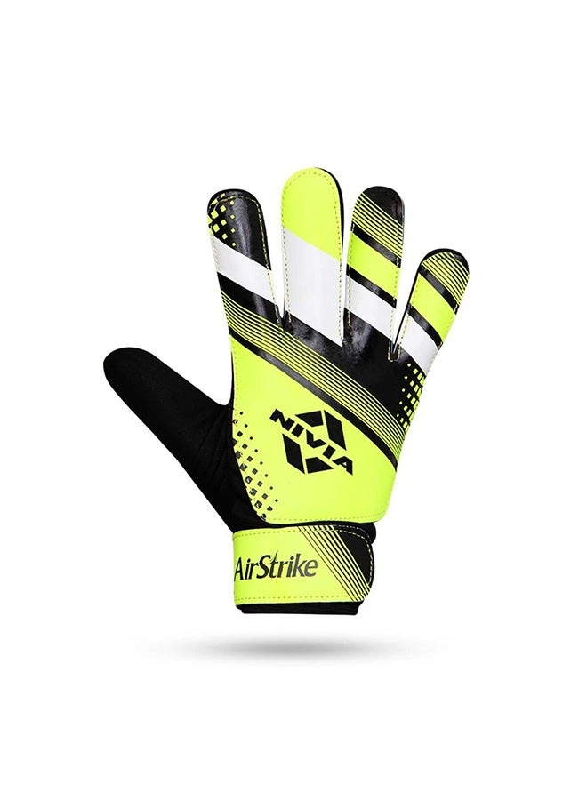 Air Strike Football Goal Keeper Gloves Size-L