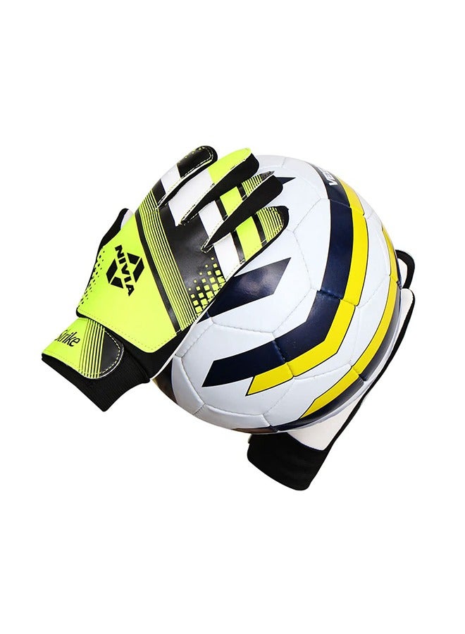 Air Strike Football Goal Keeper Gloves Size-L